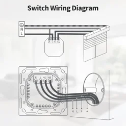 Aqara Shutter Switch H2 EU for rullegardiner og persienner