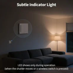Aqara Shutter Switch H2 EU for rullegardiner og persienner