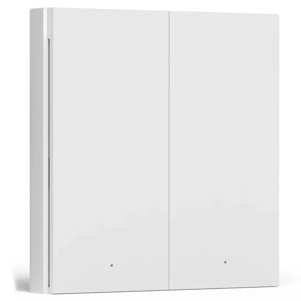 Aqara Smart Wall Switch H1 Dobbel med nøytralleder