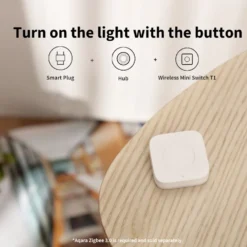 Aqara T1 Mini Wireless Switch Trådløs fjernstrømbryter