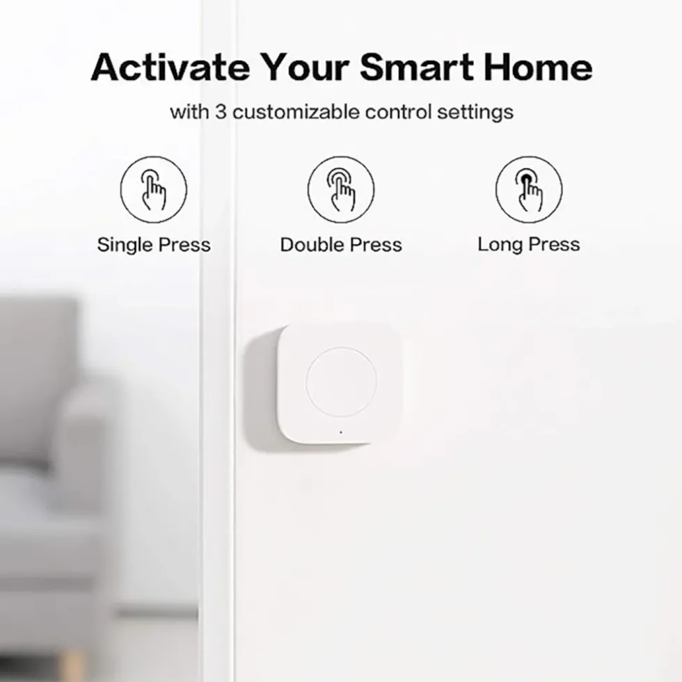 Aqara T1 Mini Wireless Switch Trådløs fjernstrømbryter