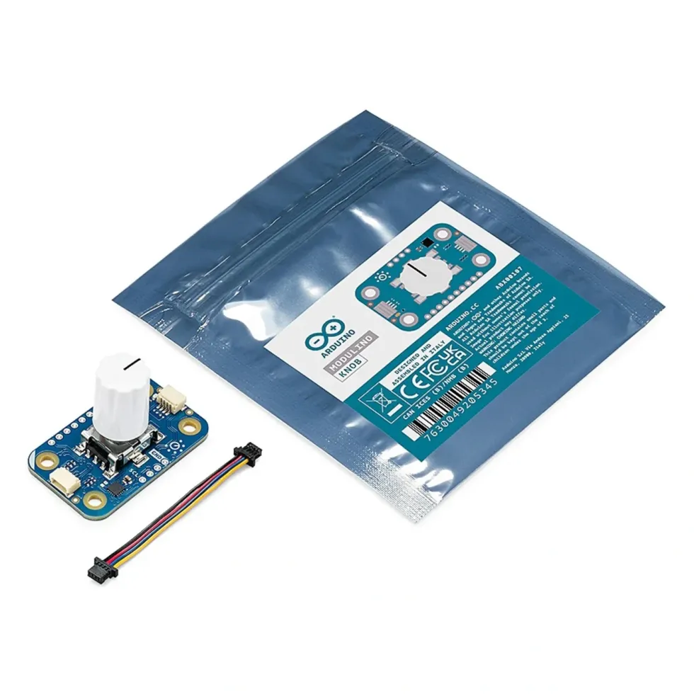 Arduino Modulino Knob – rotasjonsenkoder med trykknapp