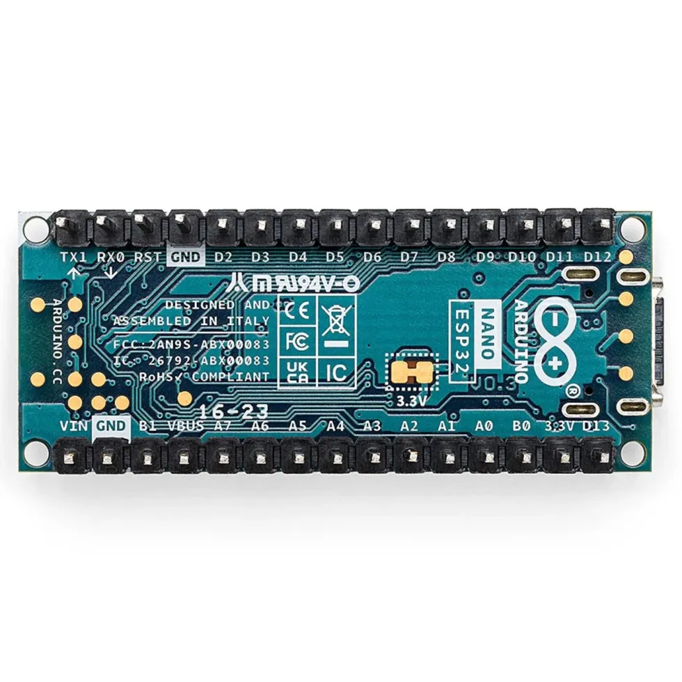 Arduino Nano ESP32 utviklingskort med wifi og Bluetooth
