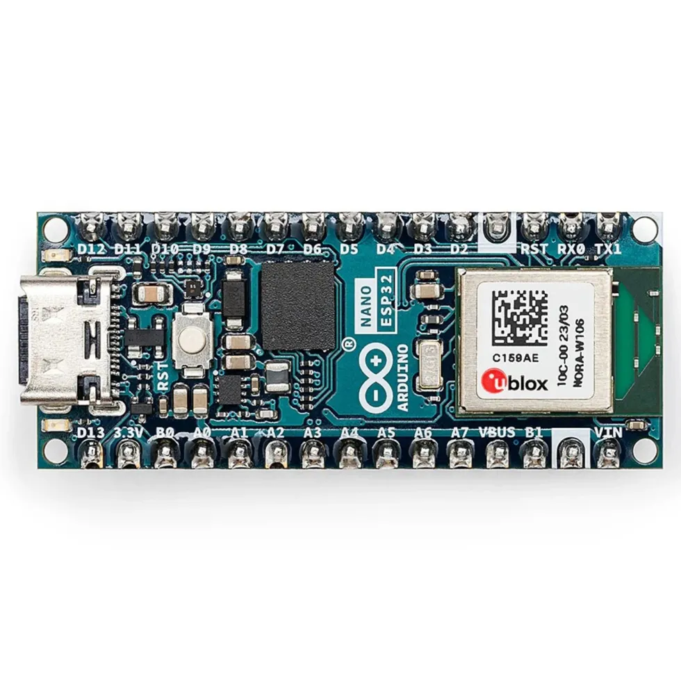 Arduino Nano ESP32 utviklingskort med wifi og Bluetooth