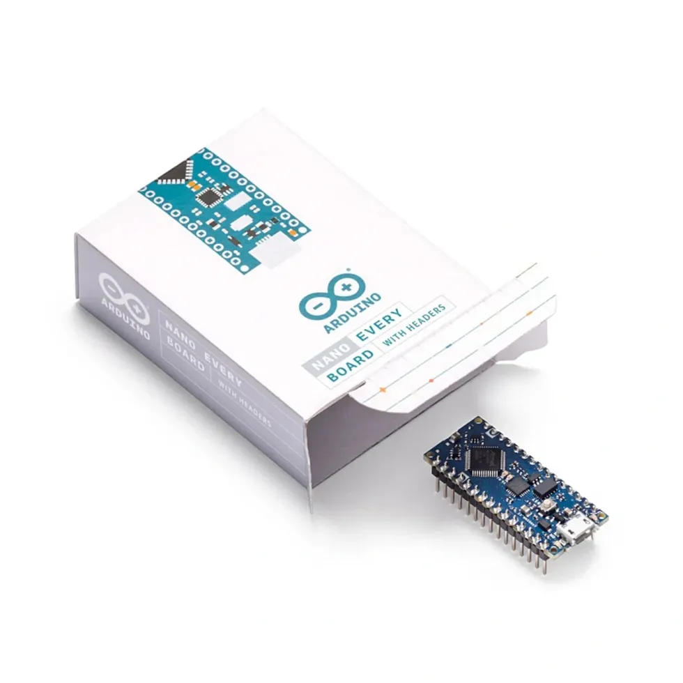 Arduino Nano Every utviklingskort Med pinhoder