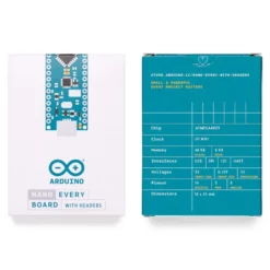Arduino Nano Every utviklingskort Med pinhoder