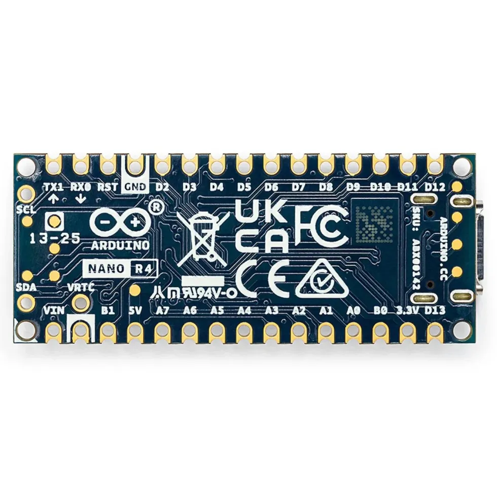 Arduino Nano R4 utviklingskort Uten pinnelister