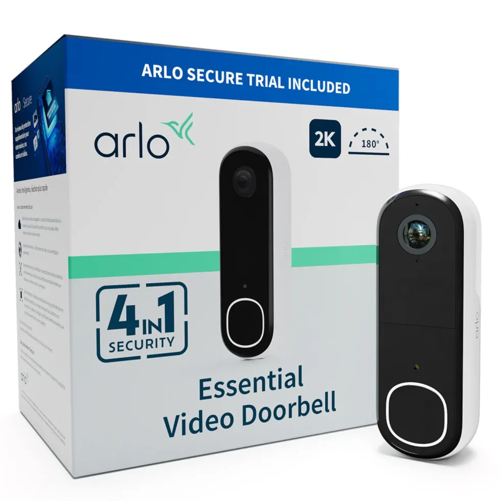 Arlo Essential doorbell 2 2K Trådløs dørklokke