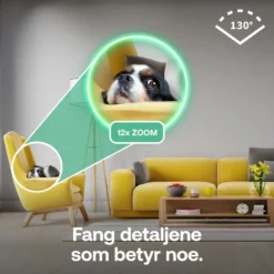 Arlo Essential 3 HD PTZ – Overvåkingskamera innendørs 2-pk.