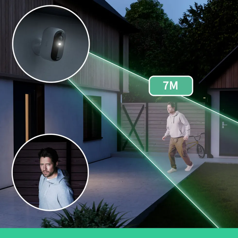 Arlo Essential 2 HD – Trådløst overvåkingskamera 2-pk.