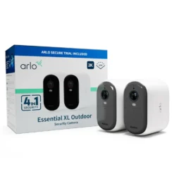 Arlo Essential 2K XL Overvåkingskamera 2-pk.