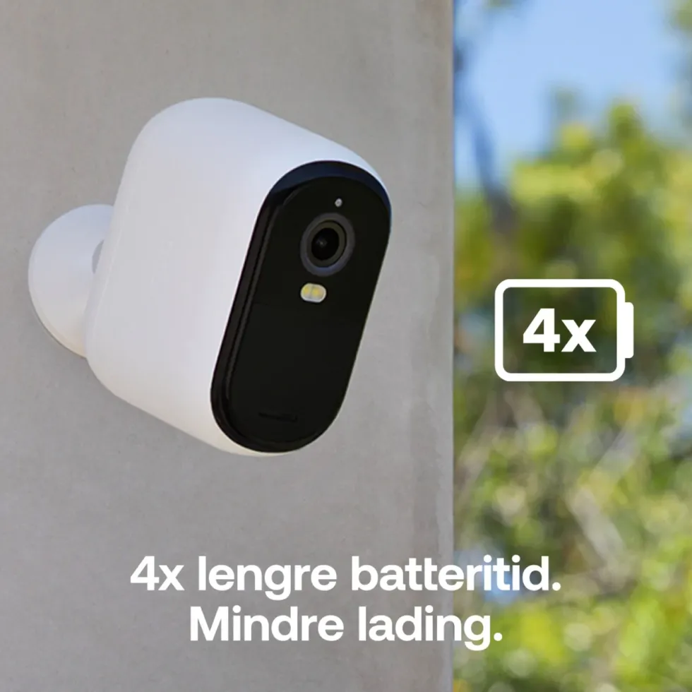 Arlo Essential 3 XL 2K – Trådløst overvåkingskamera 3-pk.