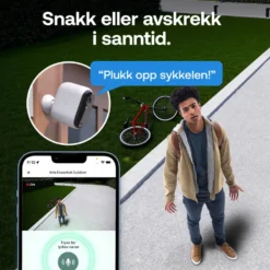 Arlo Essential 3 XL 2K – Trådløst overvåkingskamera 3-pk.