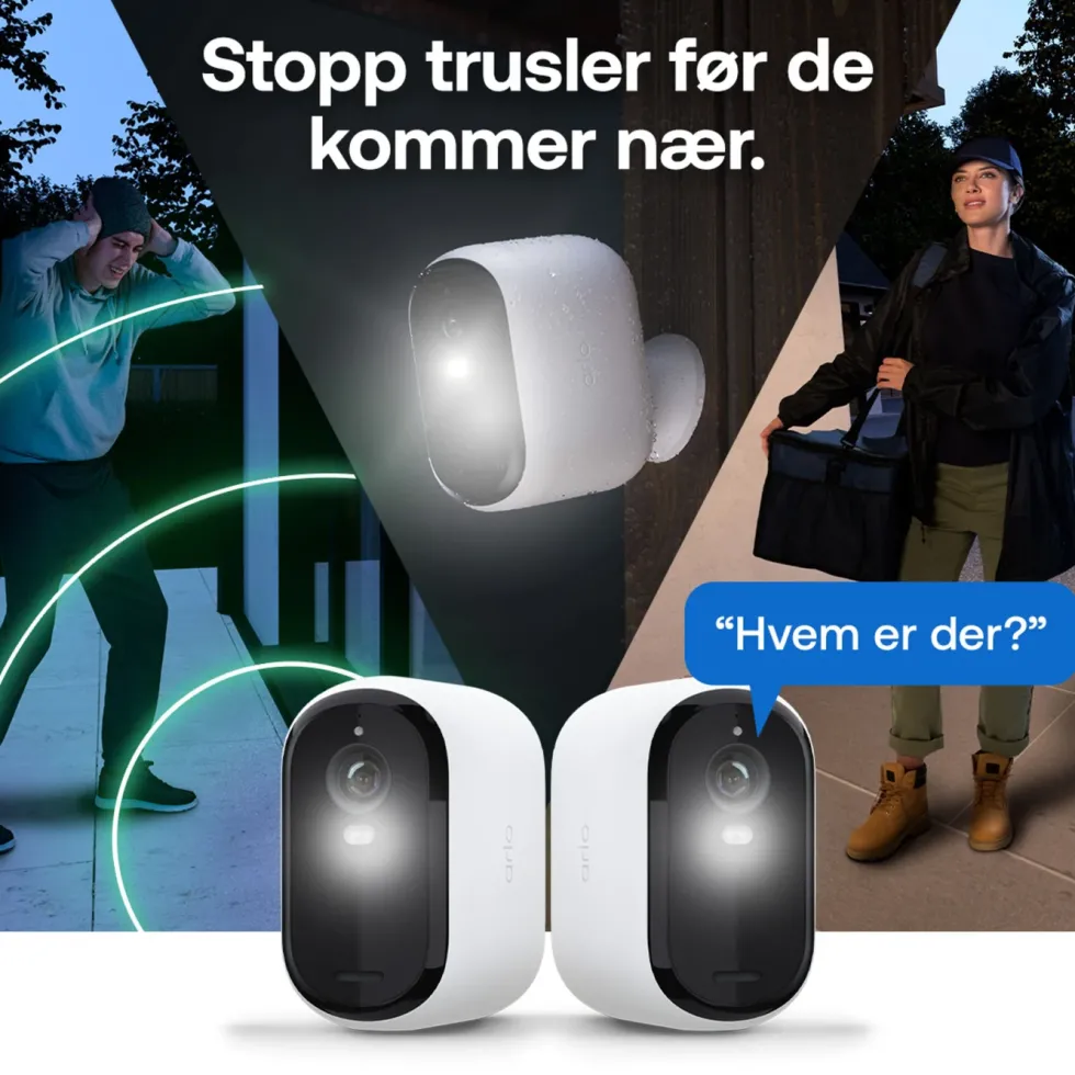 Arlo Essential 3 XL 2K – Trådløst overvåkingskamera 3-pk.