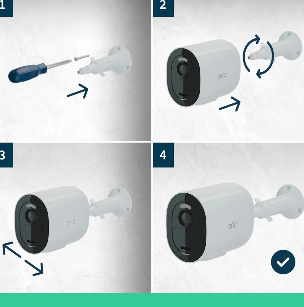 Arlo Go 2 – 4G overvåkingskamera