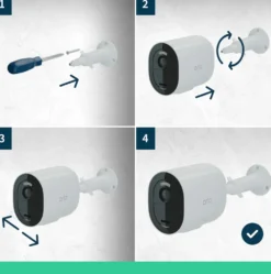 Arlo Go 2 – 4G overvåkingskamera