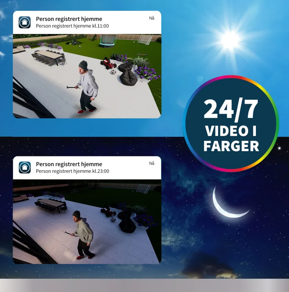 Arlo Pro 3 Floodlight – Overvåkingskamera