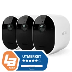 Arlo Pro 5 Spotlight – Trådløst overvåkingskamera 3-pk.