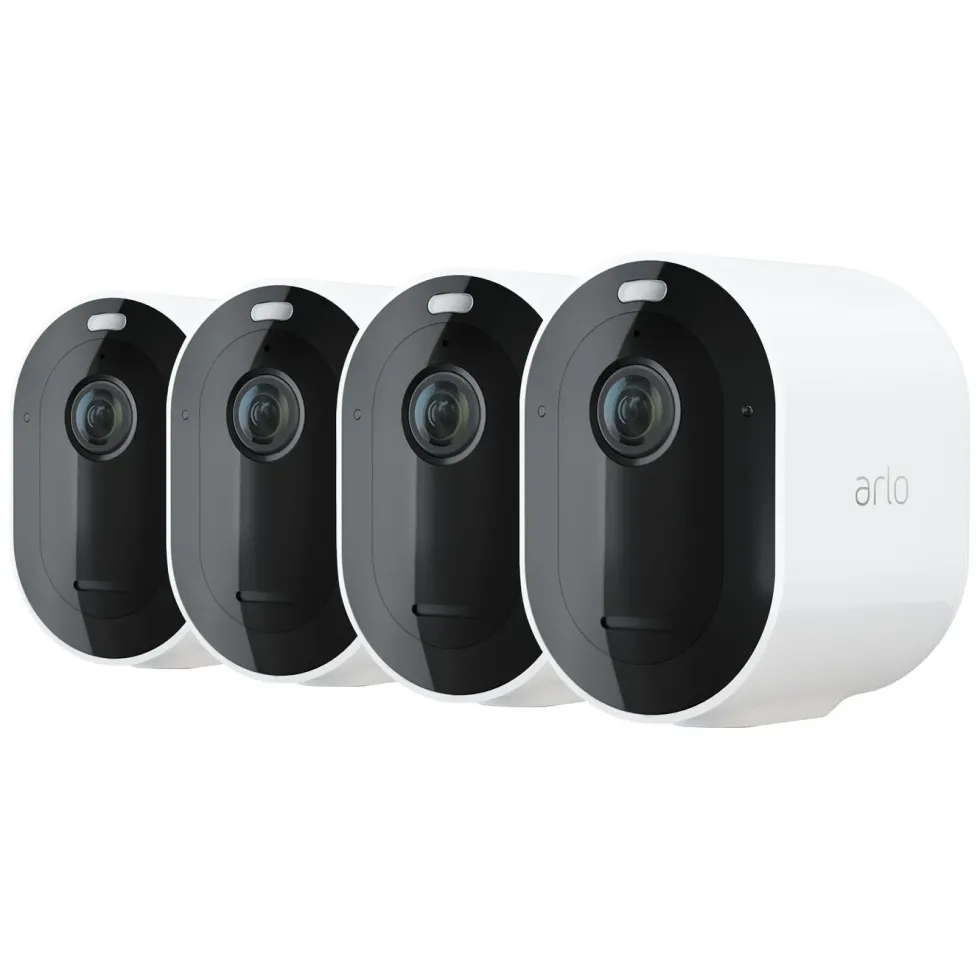 Arlo Pro 4 Spotlight – Trådløst overvåkingskamera 4-pk.