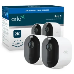 Arlo Pro 5 Spotlight – Trådløst overvåkingskamera 2-pk.