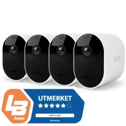 Arlo Pro 5 Spotlight – Trådløst overvåkingskamera 4-pk.