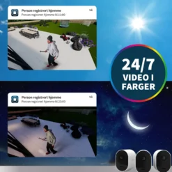 Arlo Pro 5 Spotlight – Trådløst overvåkingskamera 4-pk.