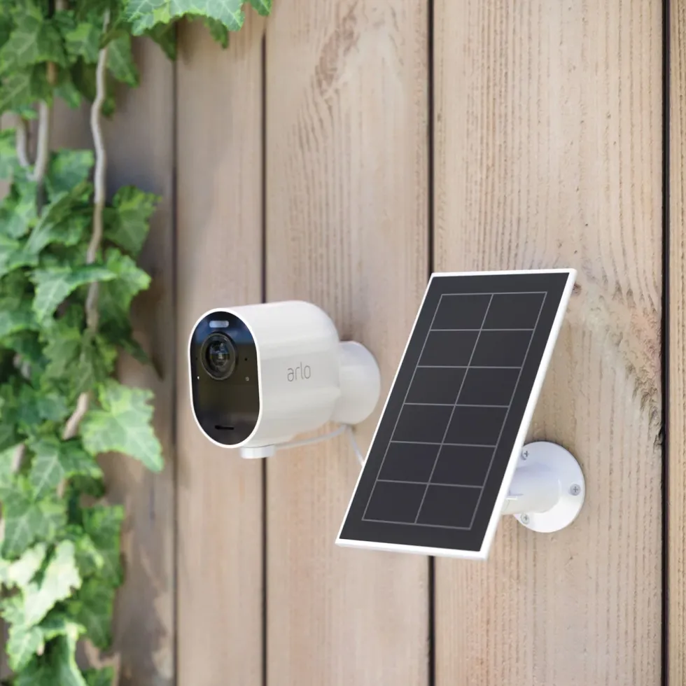 Arlo Solpanel for overvåkingskamera Hvit