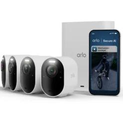 Arlo Ultra 3 4K – Trådløst overvåkingskamera 4-pk.