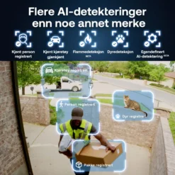 Arlo Ultra 3 4K – Trådløst overvåkingskamera 4-pk.