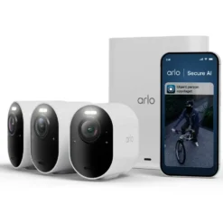 Arlo Ultra 3 4K – Trådløst overvåkingskamera 3-pk.