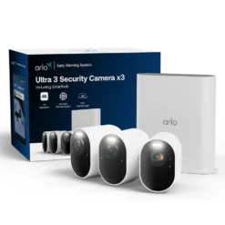 Arlo Ultra 3 4K – Trådløst overvåkingskamera 3-pk.