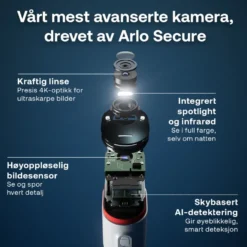 Arlo Ultra 3 4K – Trådløst overvåkingskamera 3-pk.