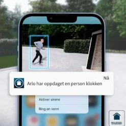 Arlo Ultra 2 Spotlight – Trådløst overvåkingskamera 2-pk. Svart