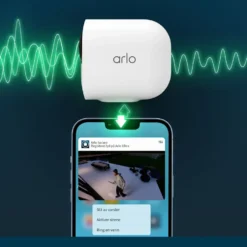 Arlo Ultra 2 Spotlight – Trådløst overvåkingskamera 2-pk. Svart