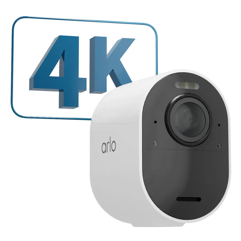 Arlo Ultra 2 Spotlight – Trådløst overvåkingskamera 1-pk. Hvit