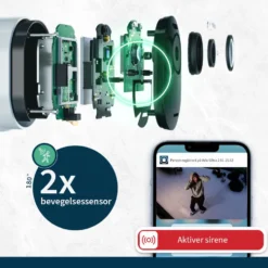 Arlo Ultra 2 Spotlight – Trådløst overvåkingskamera 3-pk.