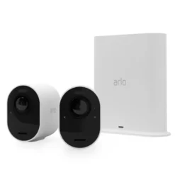 Arlo Ultra 2 Spotlight – Trådløst overvåkingskamera 2-pk. Hvit
