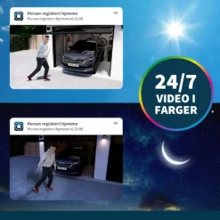 Arlo Ultra 2 Spotlight – Trådløst overvåkingskamera 2-pk. Hvit
