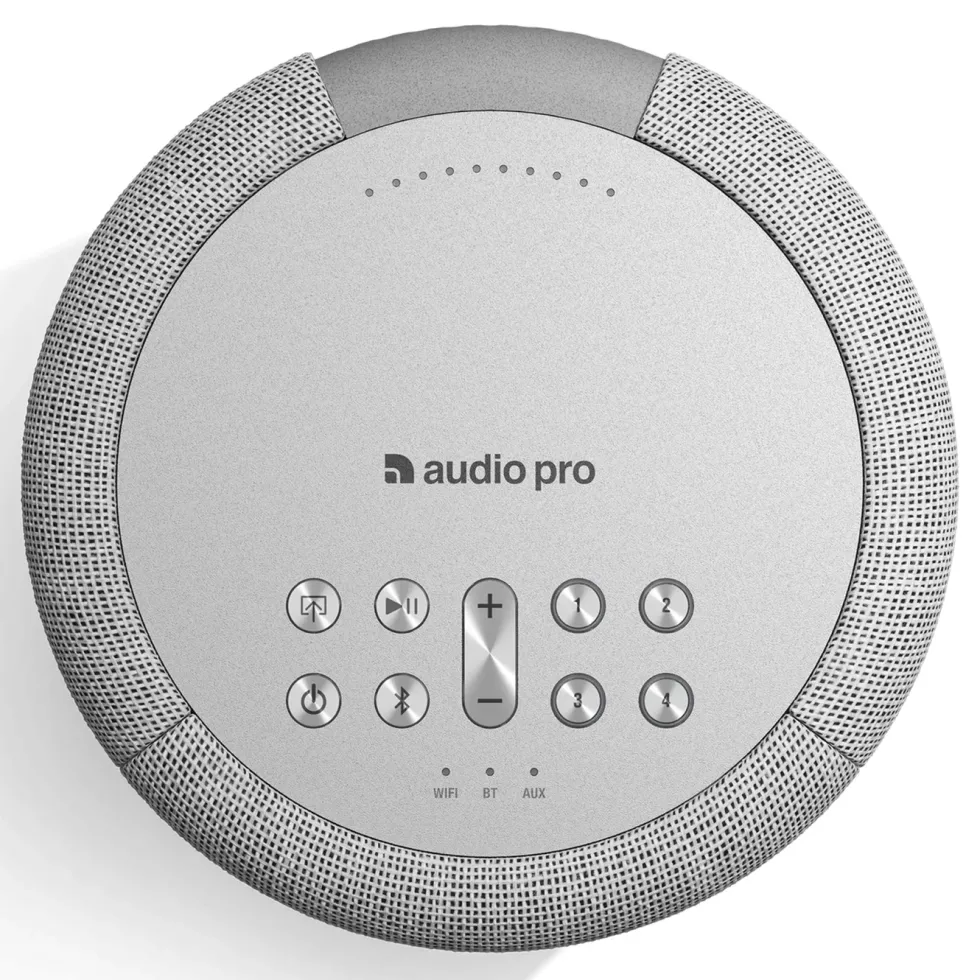 Audio Pro A10 MKII Multiroom-høyttaler Lysegrå