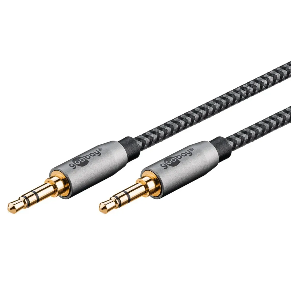 AUX-lydkabel 3,5 mm 1 m