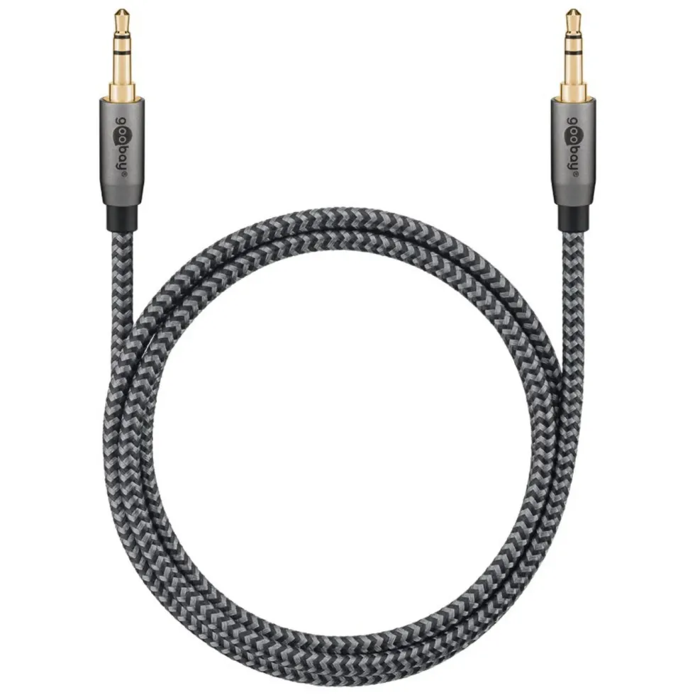 AUX-lydkabel 3,5 mm 1 m