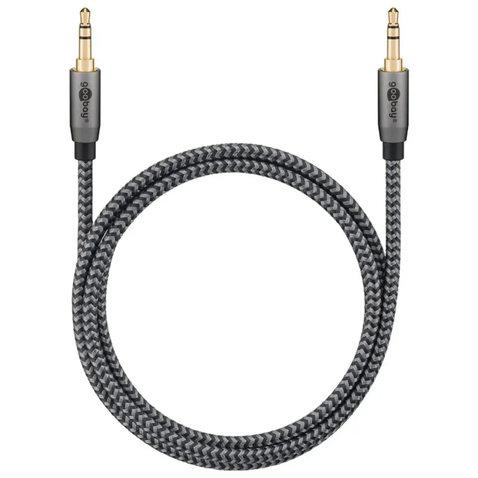 AUX-lydkabel 3,5 mm 2 m