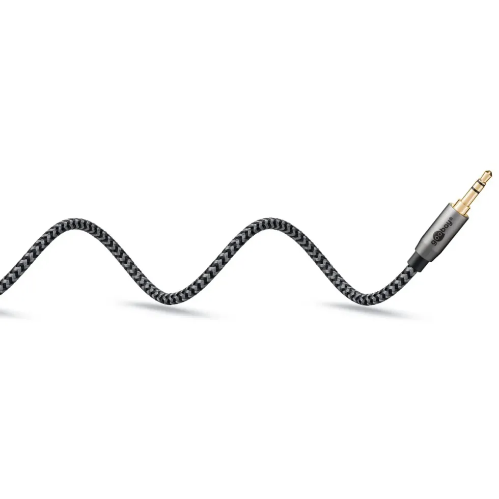 AUX-lydkabel 3,5 mm 2 m
