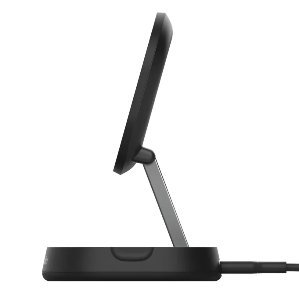 Belkin BoostCharge Pro Ladestativ med Qi2 15 W Svart