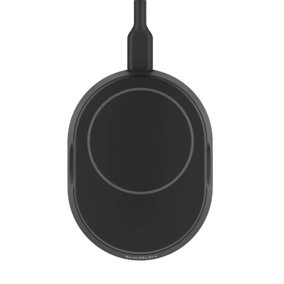 Belkin BoostCharge Pro Ladestativ med Qi2 15 W Svart