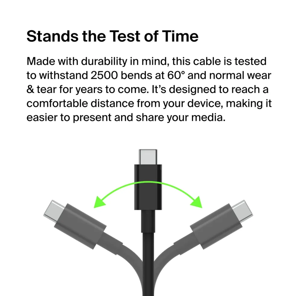 Belkin USB-C til HDMI-kabel 8K/60 Hz 2 m