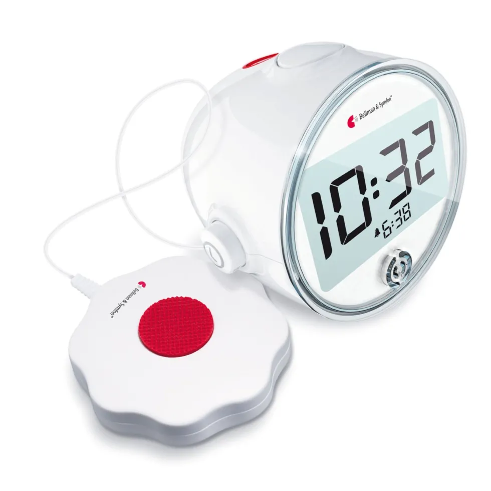 Bellman & Symfon Classic Vekkerklokke med vibrering