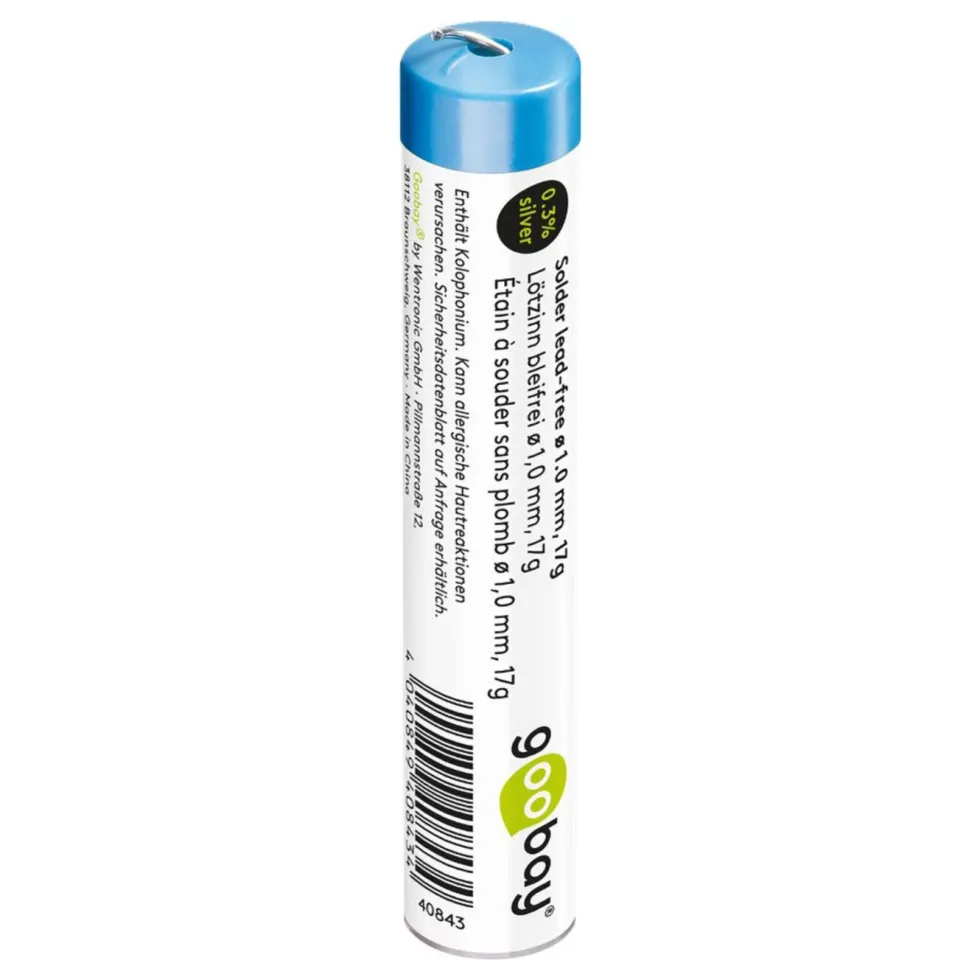 Blyfritt loddetinn Ø1 mm 17 g