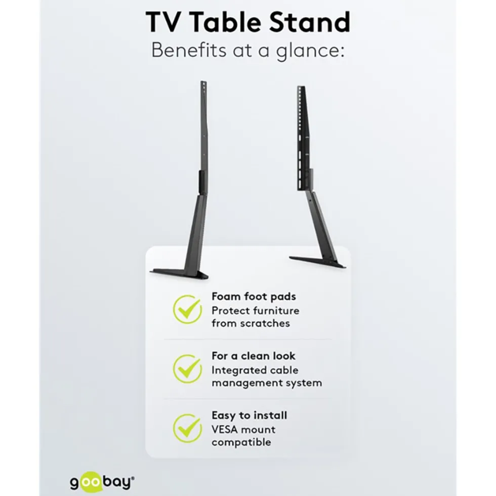 Bordstativ for TV 32–70"