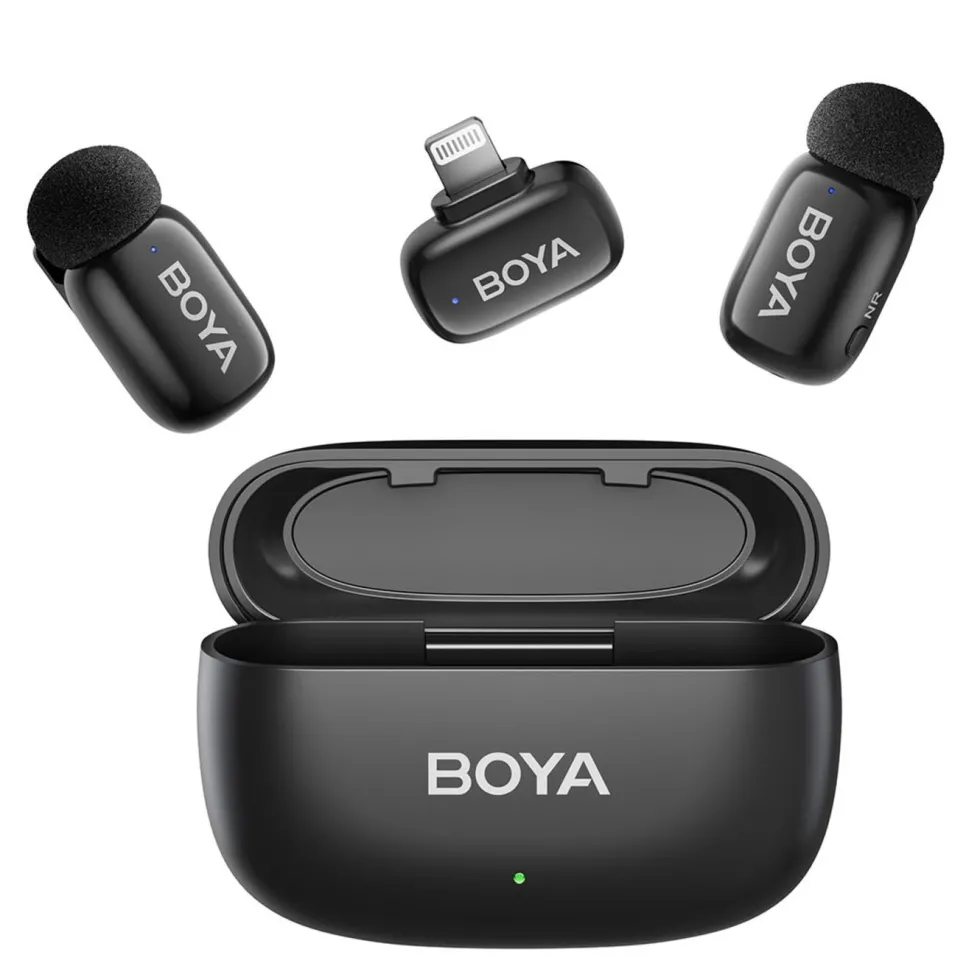 Boya mini 2 trådløst mikrofonsystem for iPhone